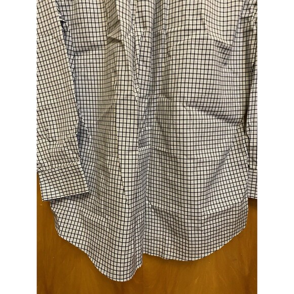 KIRKLAND SIGNATURE Men’s Shirt Plaid Button Down 100% Extra Long 15.5-33 - Picture 6 of 9